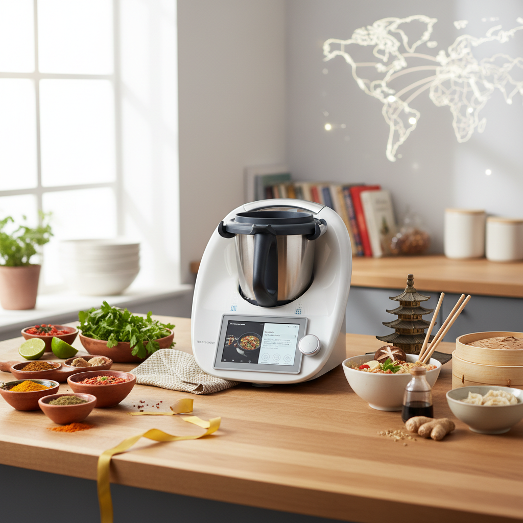Cuisine du monde avec Thermomix® : voyagez depuis votre cuisine