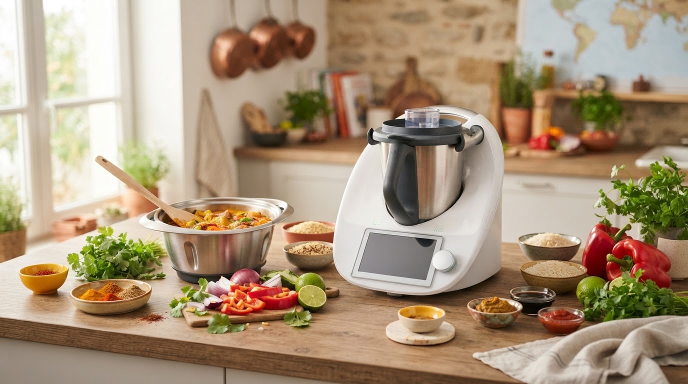 Recettes cuisine du monde Thermomix® : voyagez depuis votre cuisine