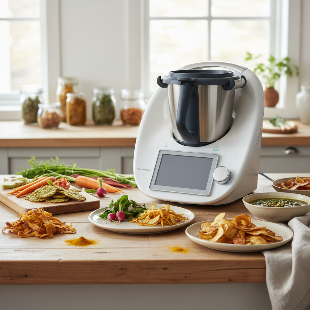 Recettes anti-gaspi Thermomix : valorisez vos épluchures et fanes