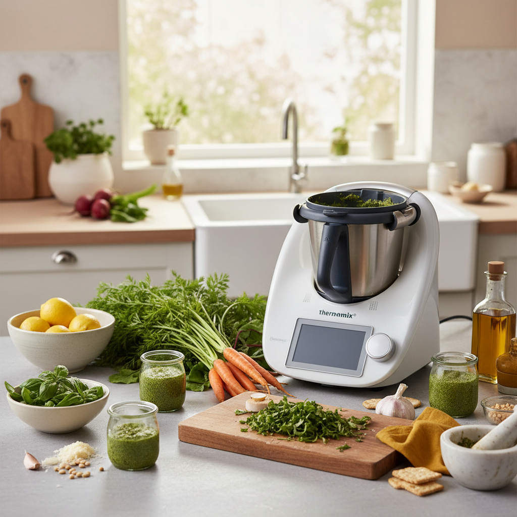 Recettes anti-gaspi Thermomix : valorisez vos épluchures et fanes