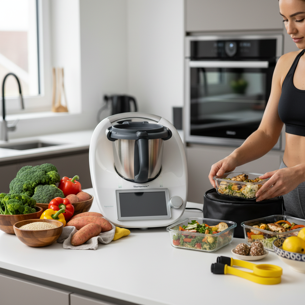 Meal prep sportif Thermomix : organisez vos repas nutritionnels