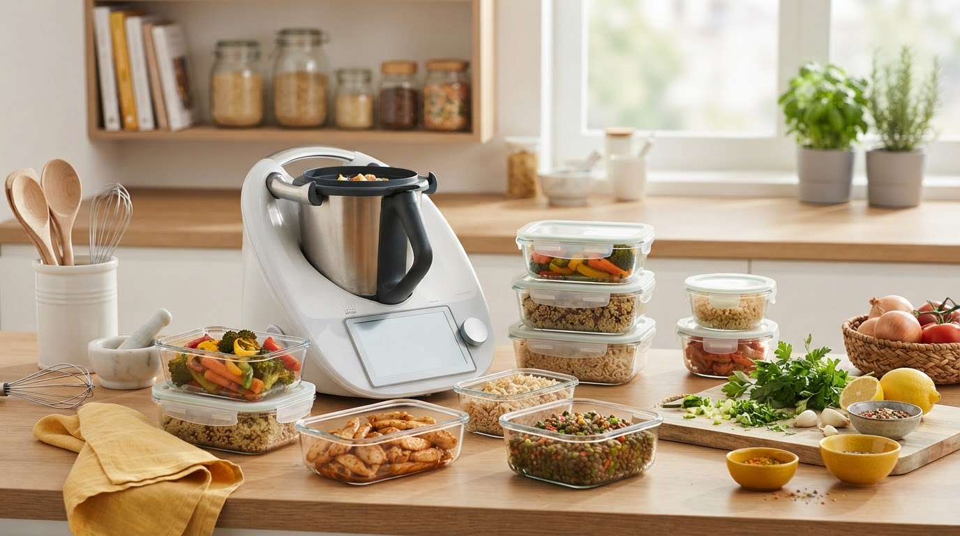 Batch cooking Thermomix® : gagnez du temps sur vos repas