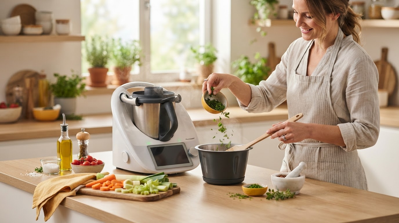 Expérience culinaire sensorielle : le Thermomix® en cuisine