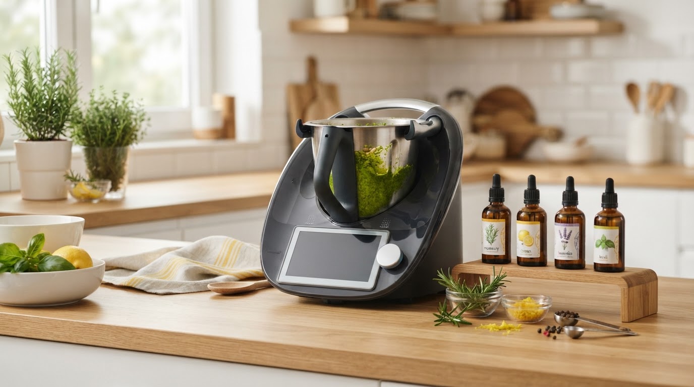 Cuisine aux huiles essentielles : sublimez vos recettes Thermomix®