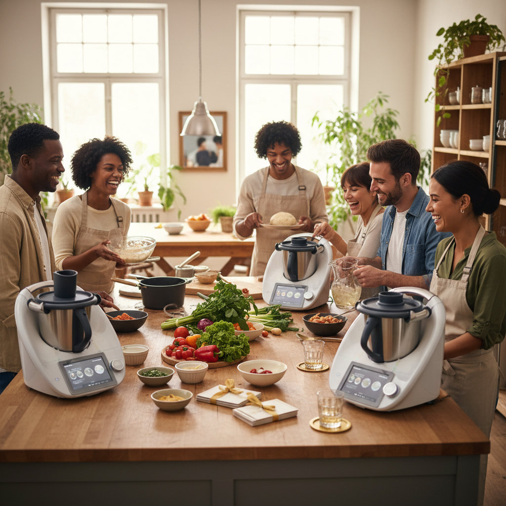 Ateliers cuisine Thermomix : organiser des moments conviviaux