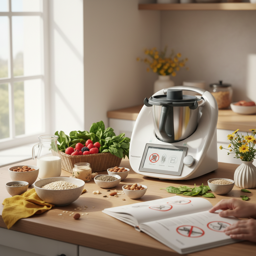 Cuisine sans allergènes Thermomix : guide pratique d'adaptation