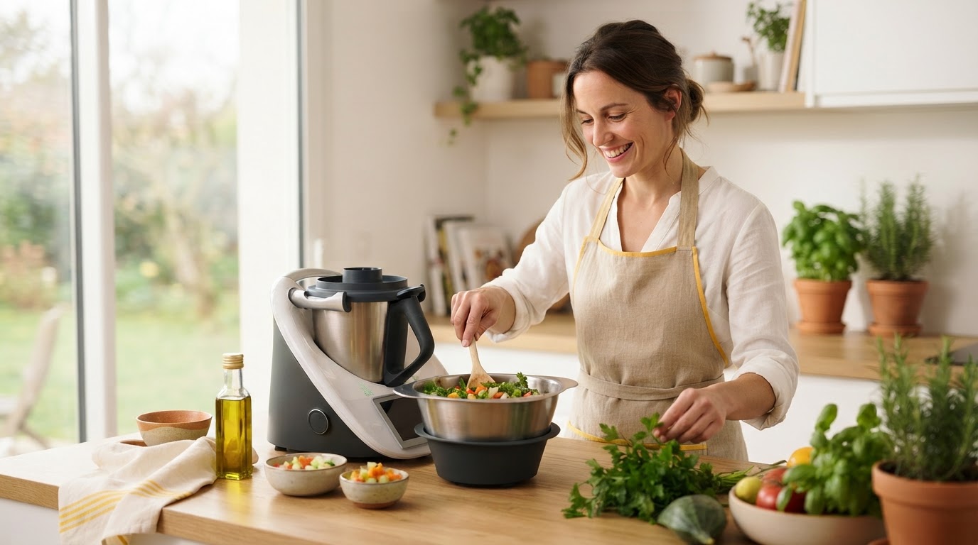 Libérer du temps en cuisine avec le Thermomix® : Cuisine intuitive