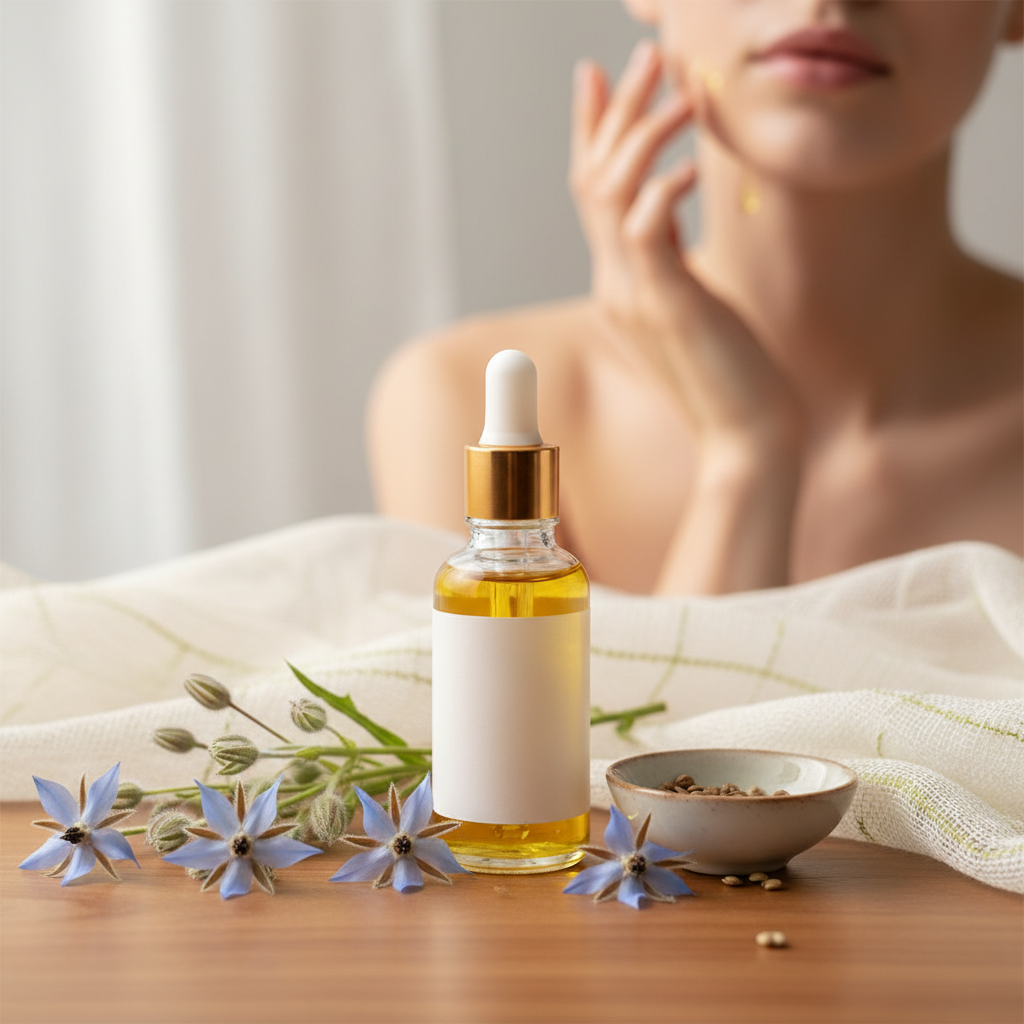 Huile de bourrache : le secret d'une peau hydratée et jeune
