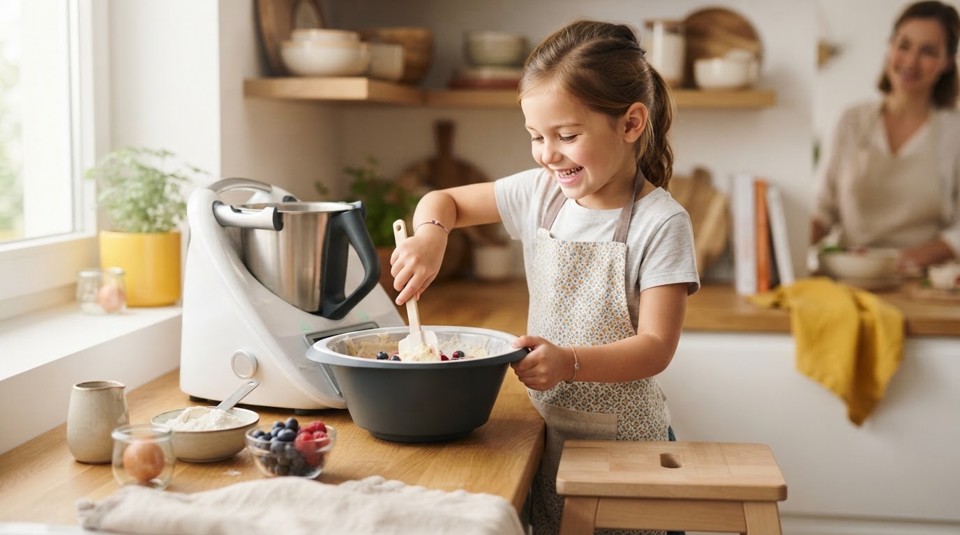 Cuisine enfant Thermomix : éveillez les petits chefs en douceur