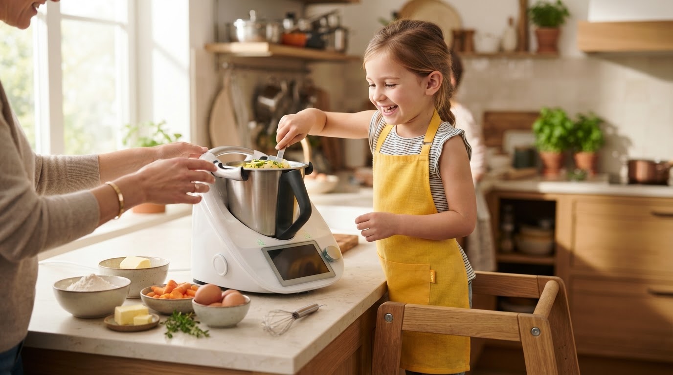Cuisine enfant Thermomix : éveillez les petits chefs en douceur