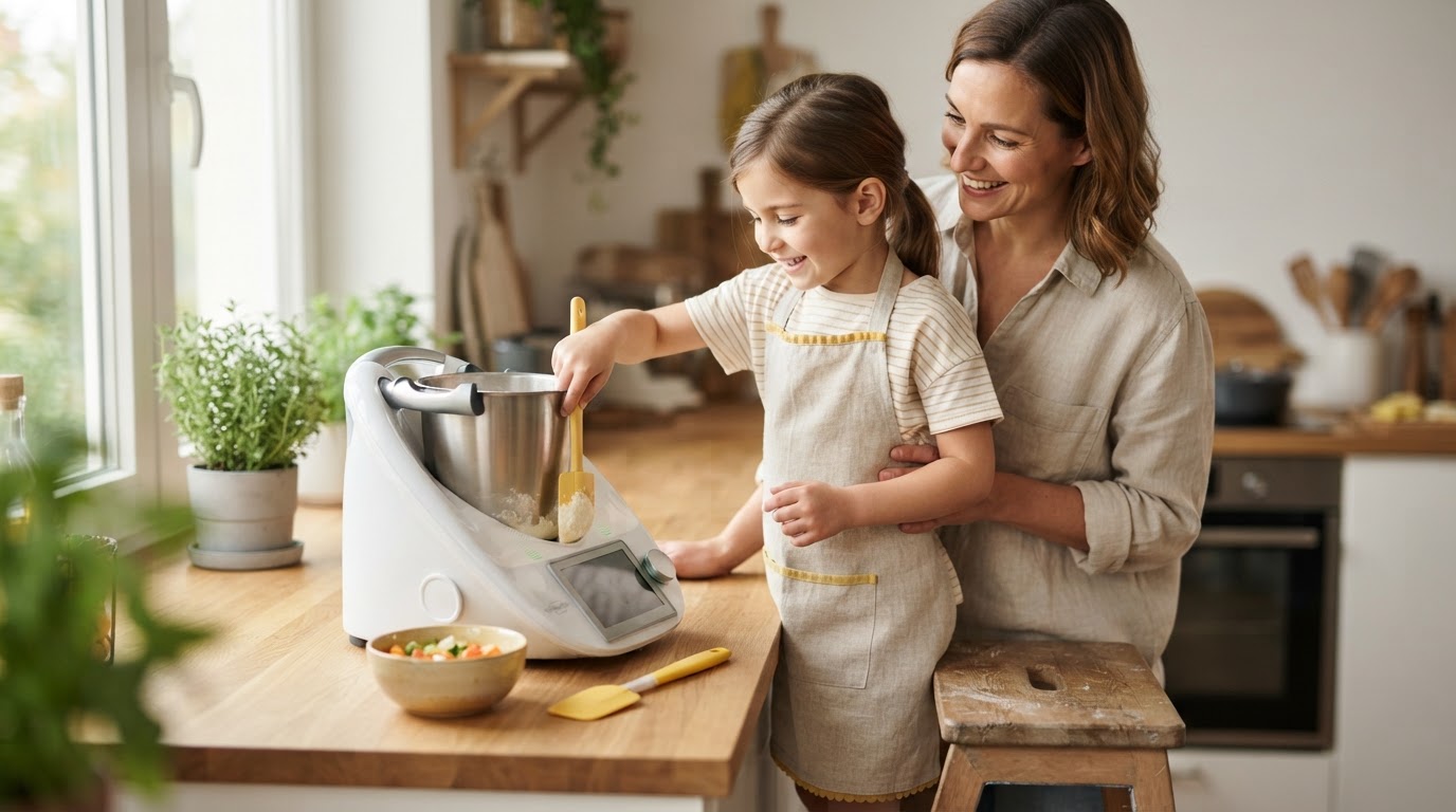 Cuisine enfant Thermomix : éveillez les petits chefs en douceur