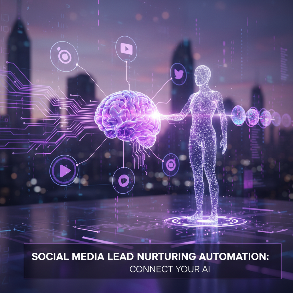 Automatisation lead nurturing social media : connectez votre IA