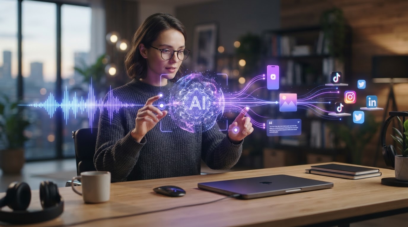 Au-delà de la création : l'automatisation contenu IA pour vos posts