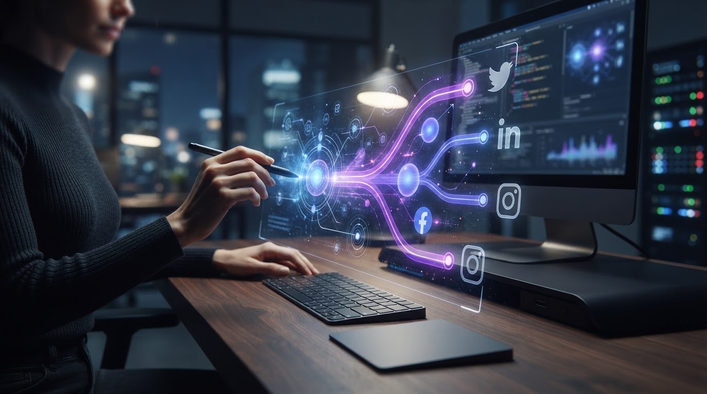 IA Agentique : Créer un agent IA de routage social media