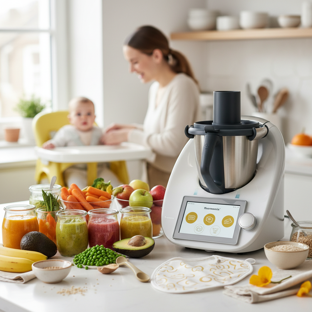 Préparer Bébé avec Thermomix® : Repas Saines et Simples pour la Diversification