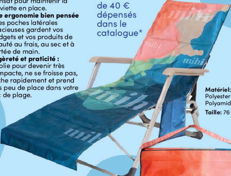 Serviette pour transat SUNRITUAL