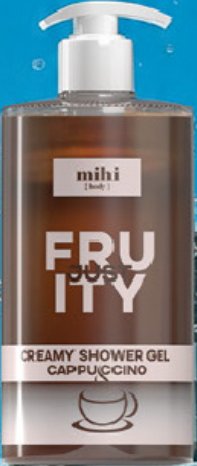 Gel douche crémeux Cappuccino Just Fruity
