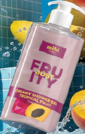 Gel douche crémeux Fruits Tropicaux Just Fruity
