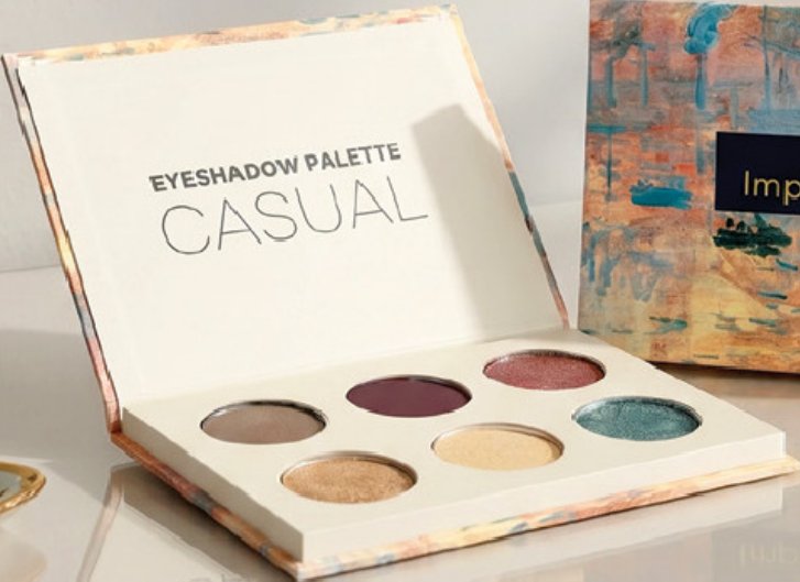 Palette ombres à paupières Casual