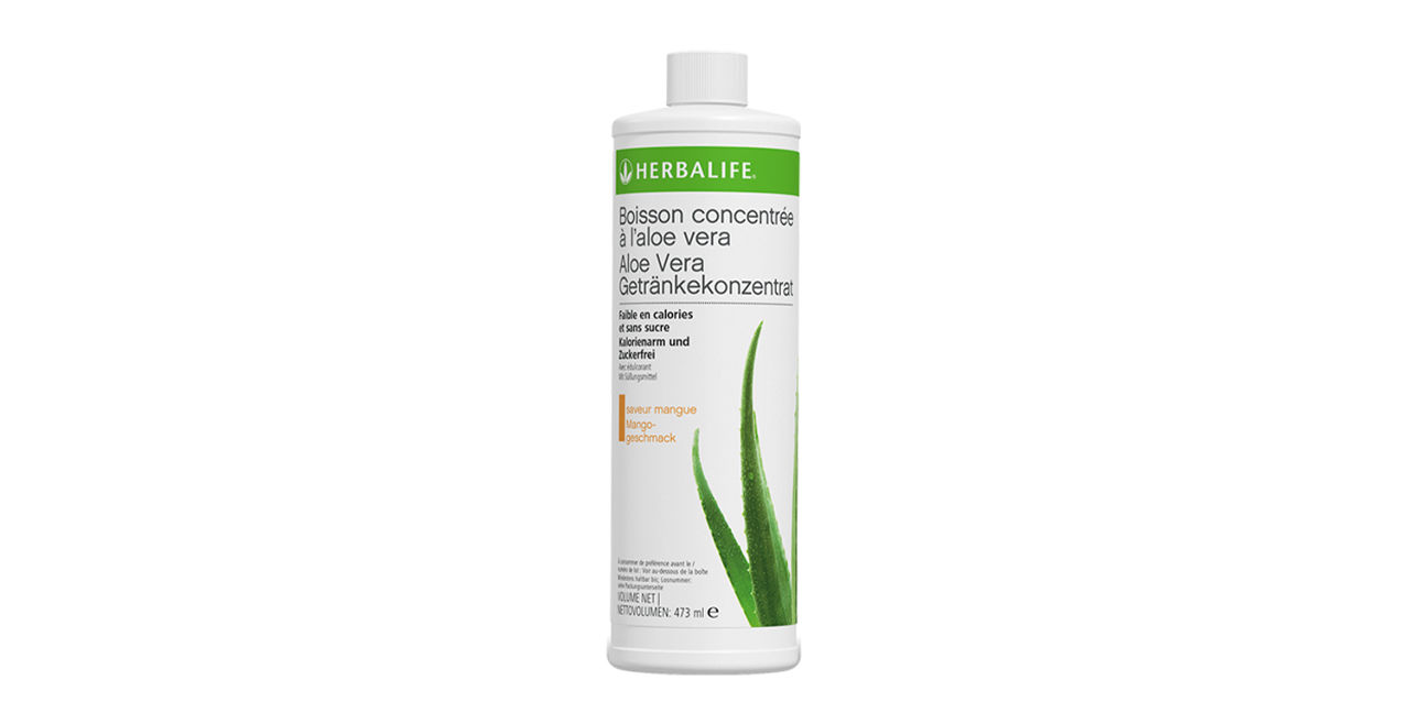 Boisson concentrée à l'aloe vera