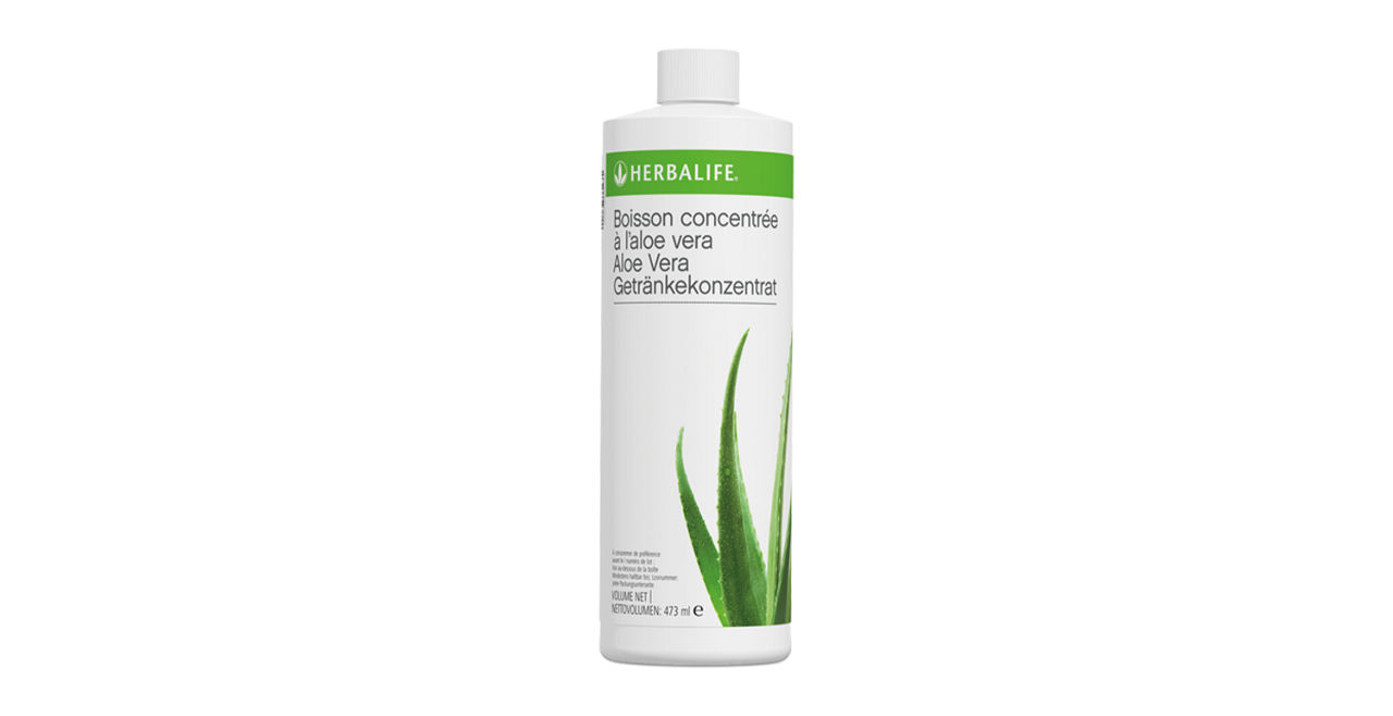 Boisson concentrée à l'aloe vera