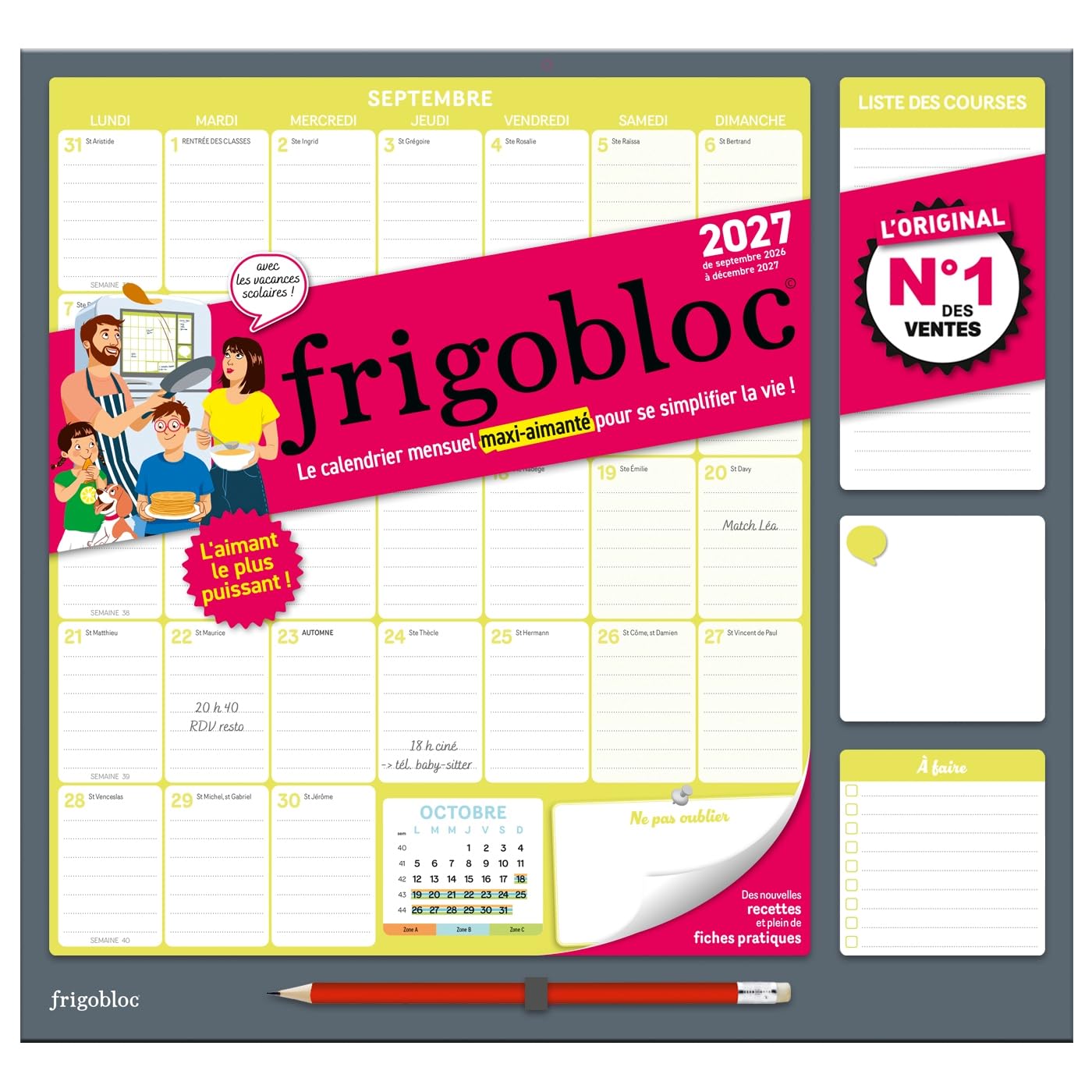 Frigobloc Mensuel 2027