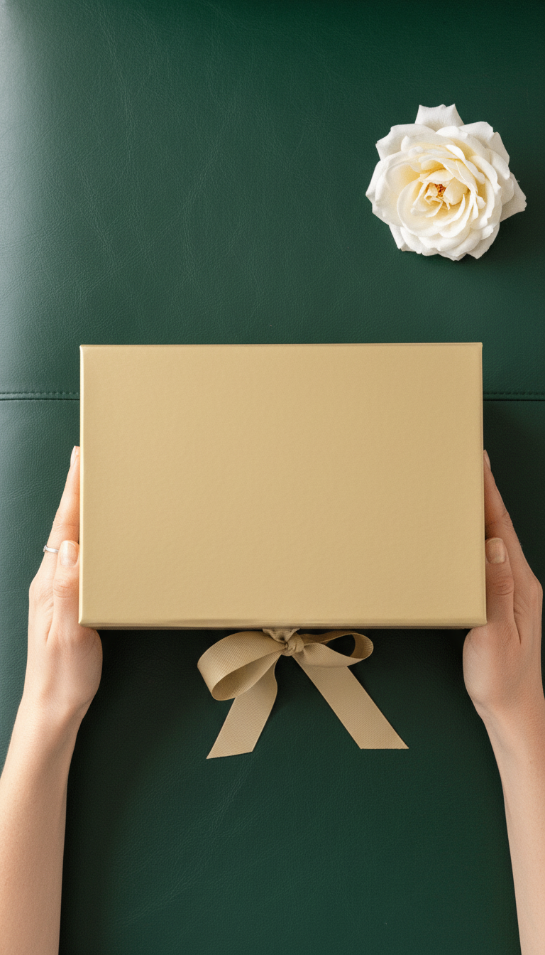 Green Leather Background