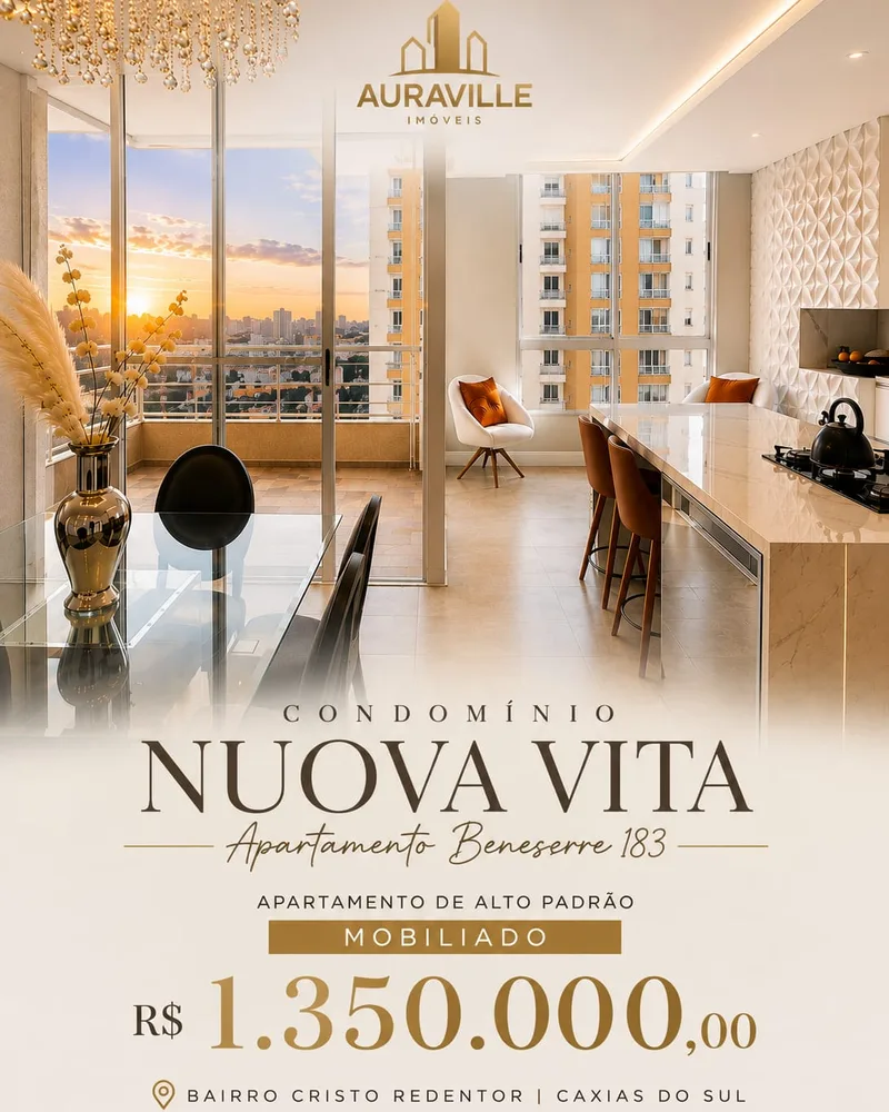 Apartamento  de Alto Padrão Benessere 185 - Caxias do Sul