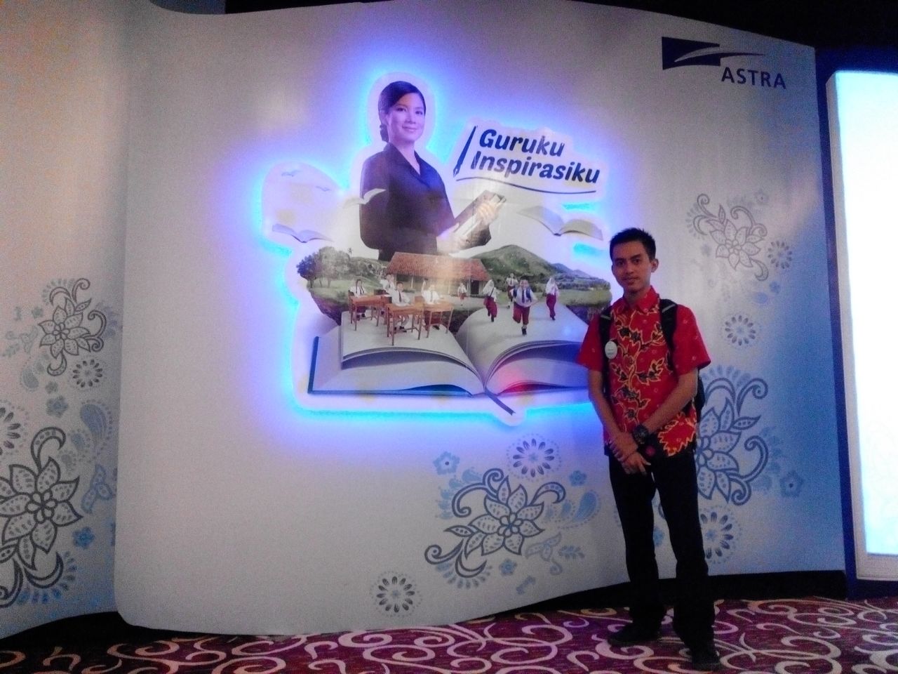 Foto di dalam Aula setelah acara selesai.