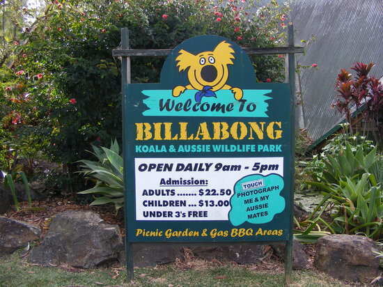 Billabong Zoo Koala & Wildlife Park