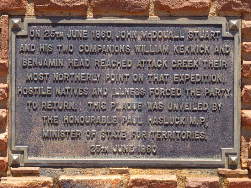 Attack Creek Historical Reserve
