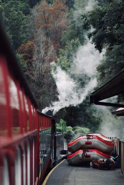 Pieman River Steam Train
