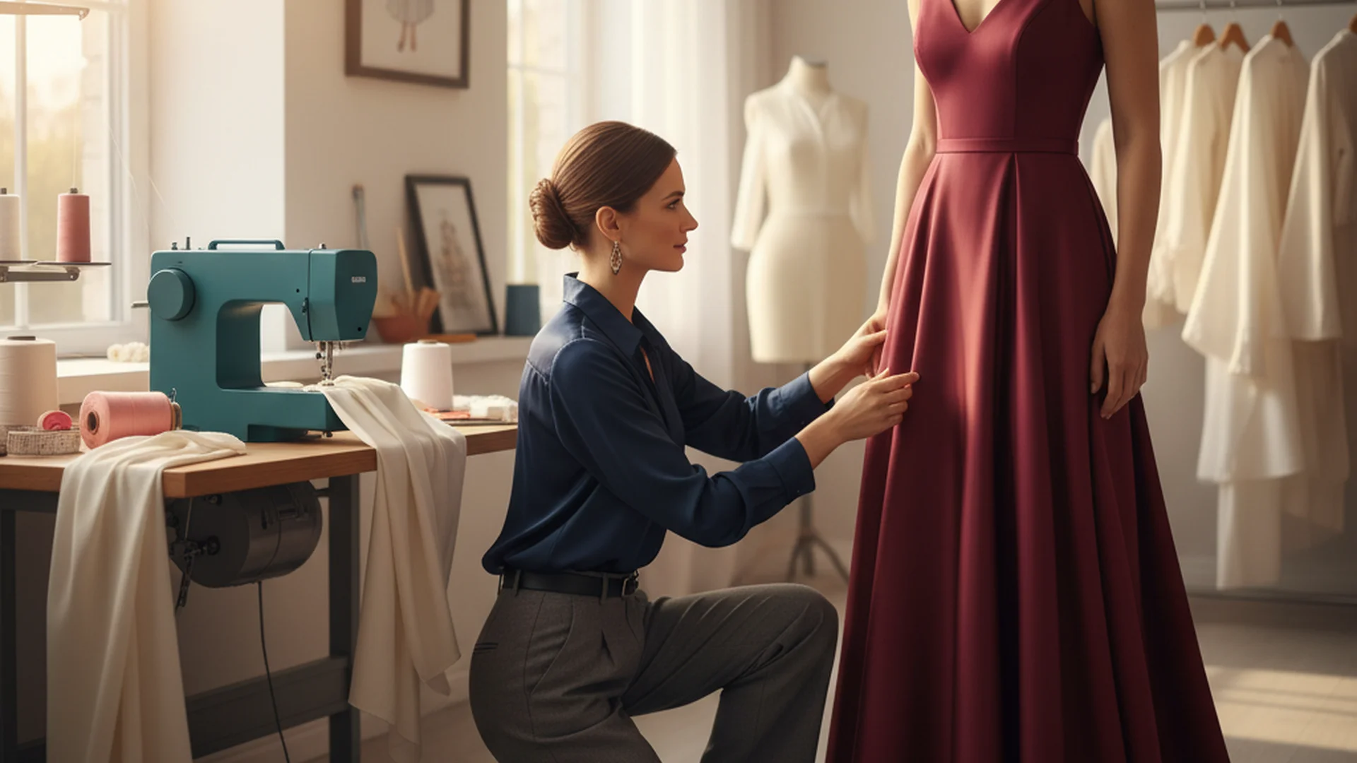 Ajuste ou Transformação de Vestidos em Cavaleiros: Caseiro vs. Profissional - Qual a Melhor Escolha para Seu Tesouro?
