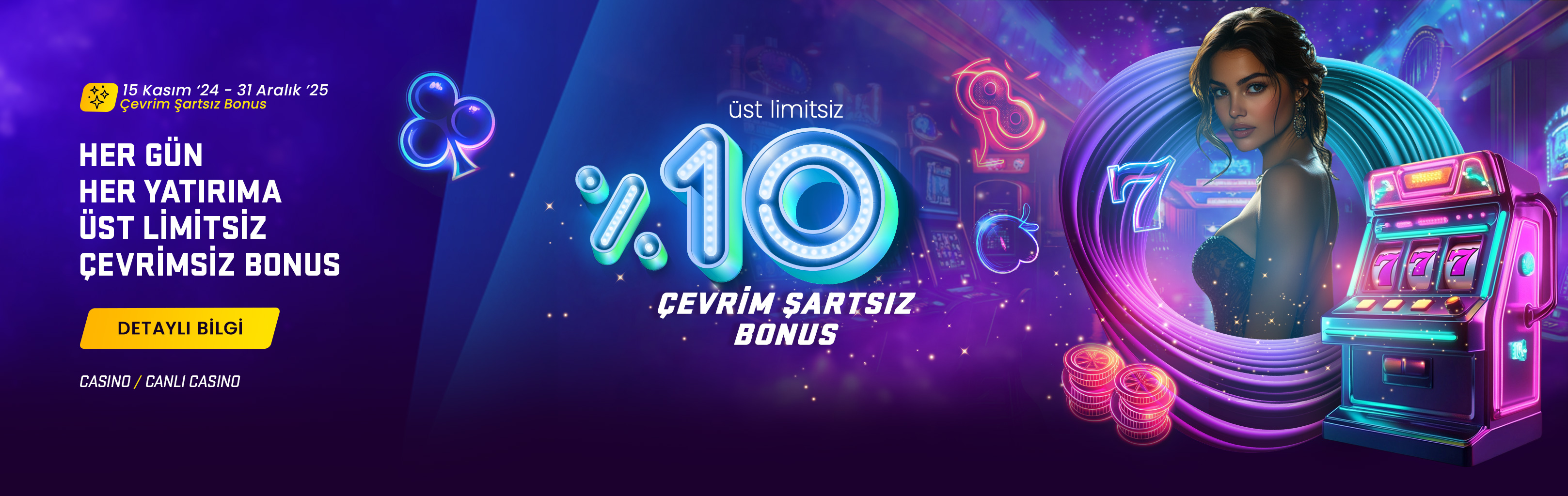 Çevrimsiz Bonus Banner
