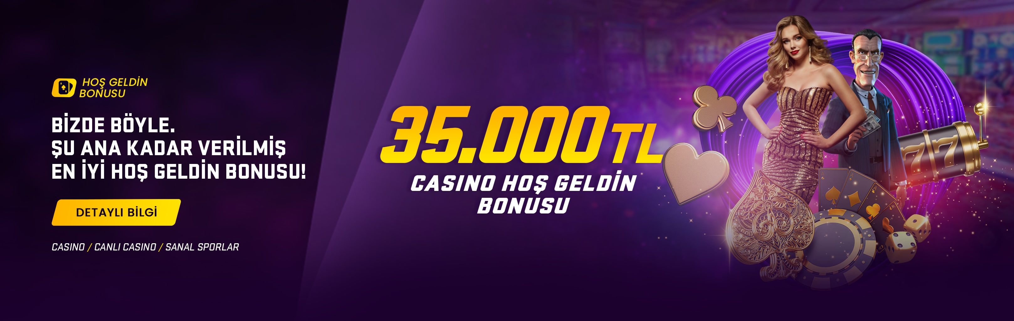 Casino Hoşgeldin Bonusu
