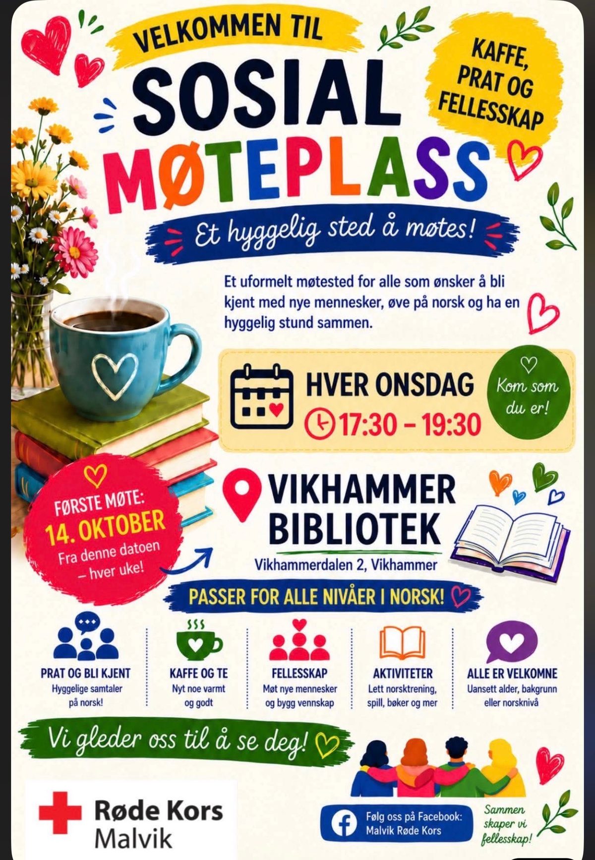 Kaffe, prat og fellesskap