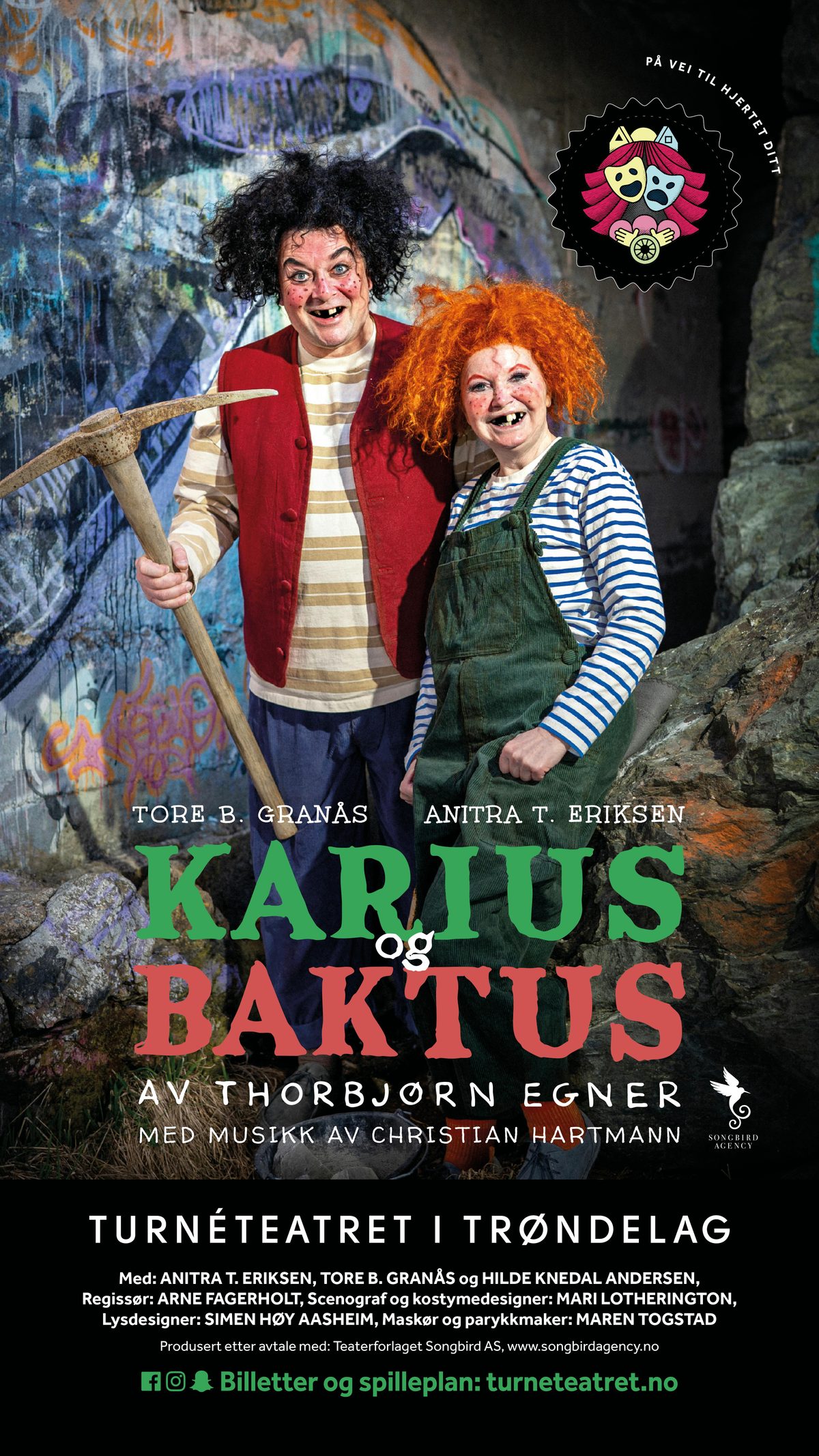 Karius og Baktus - Turneteatret i Trøndelag