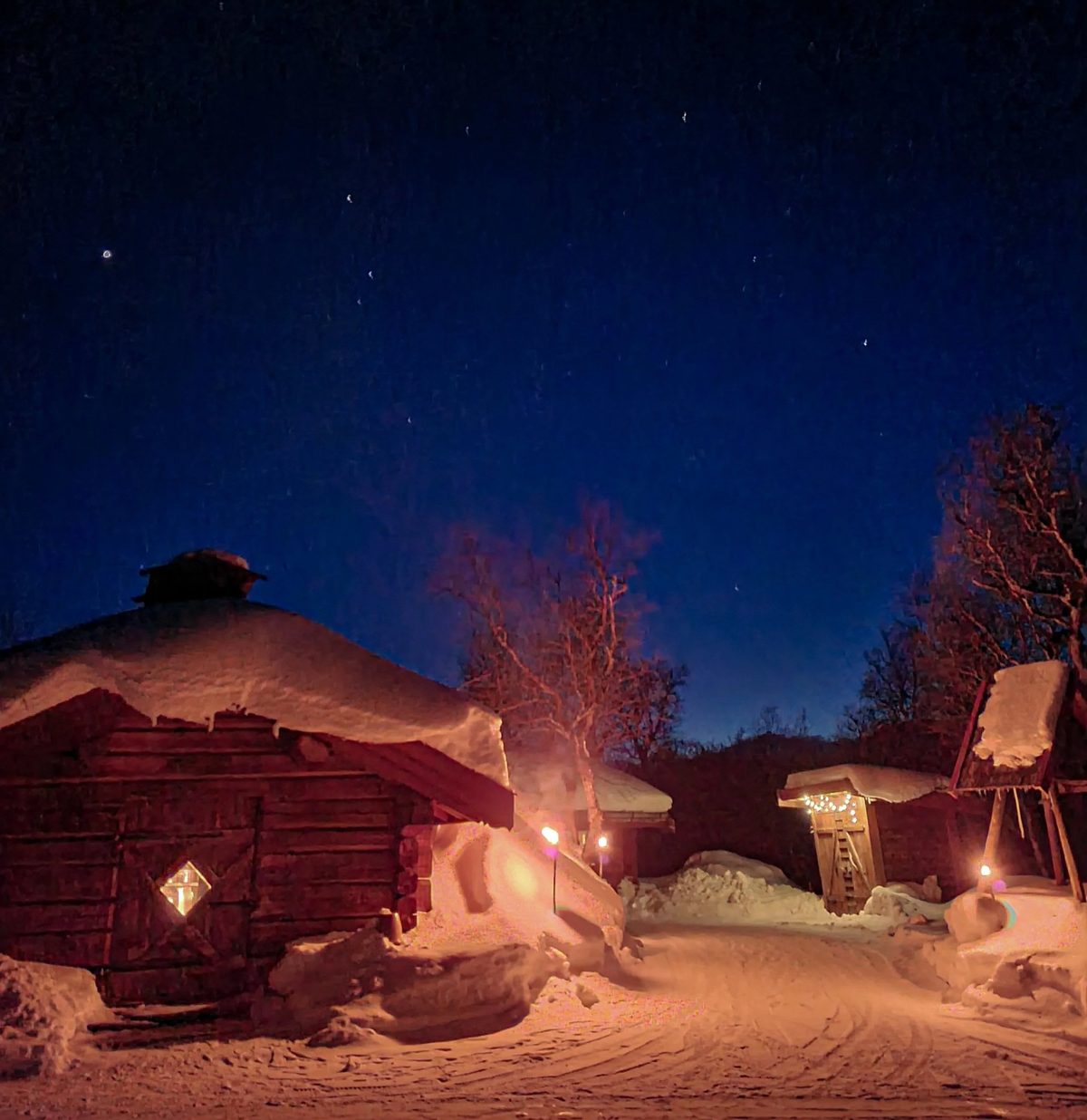 Julebord i Volldalskoja
