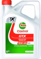 Λάδι Castrol GTX 15W-40 A3/B3 (4L)