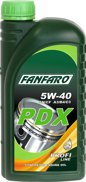 Λάδι FANFARO PDX 5W-40 (1Litre)
