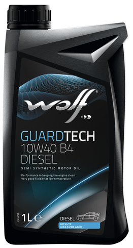 Λάδι Wolf GUARDTECH 10W40 B4 DIESEL (1L)