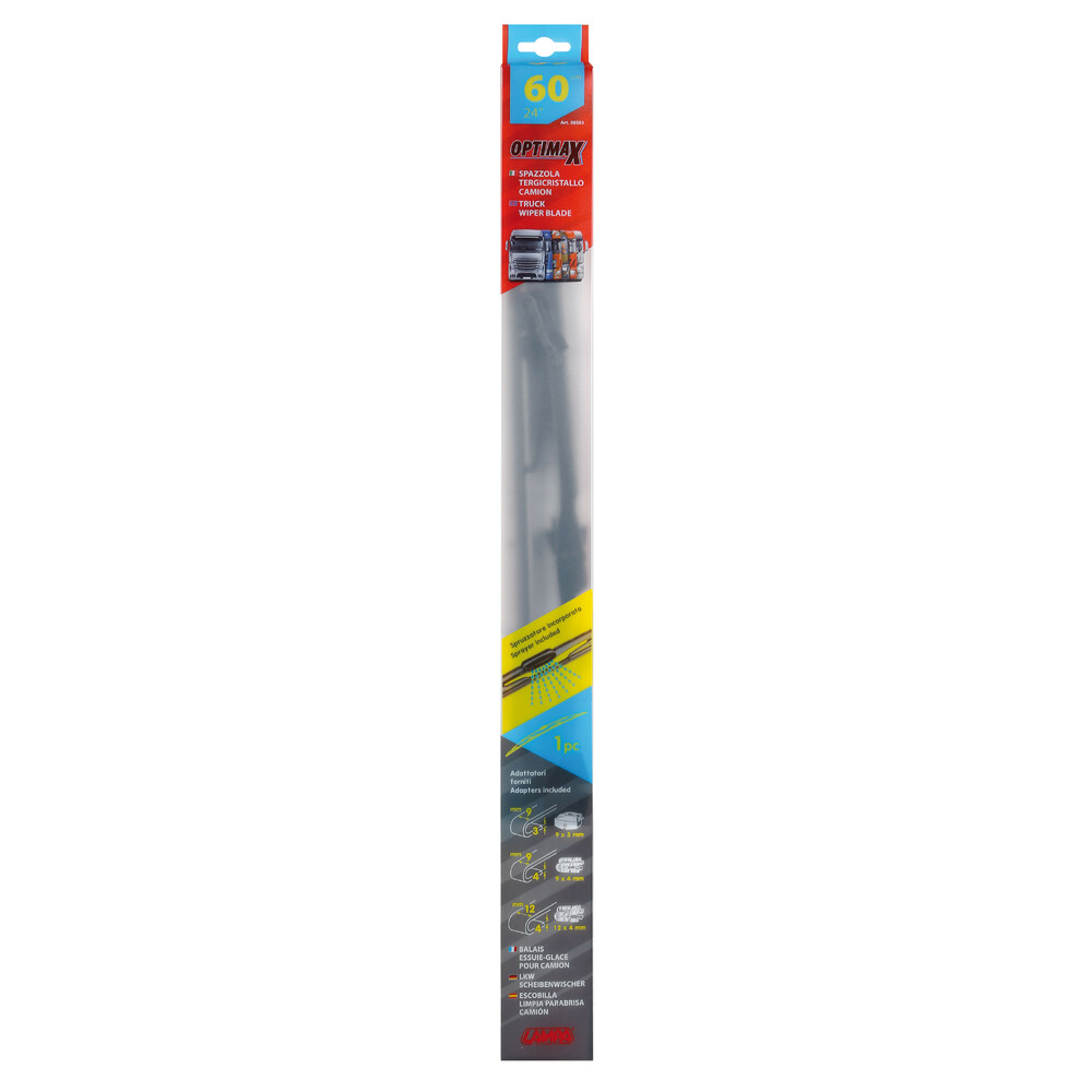 ΥΑΛΟΚΑΘΑΡΙΣΤΗΡΑΣ ΦΟΡΤΗΓΟΥ OPTIMAX 60 cm (24 INCH) ΜΕ ΜΠΕΚ ΜΕ 3 ΑΝΤΑΠΤΟΡΕΣ