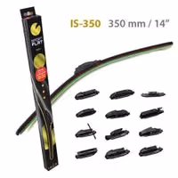 Υαλοκαθαριστήρες SportFlat 14" (350mm) 1τμχ Imuri