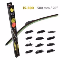 Υαλοκαθαριστήρες SportFlat 20" (500mm) 1τμχ Imuri