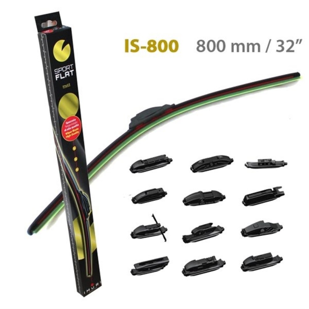 Υαλοκαθαριστήρες SportFlat 32" (800mm) 1τμχ Imuri