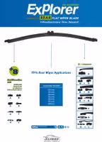 Υαλοκαθαριστήρας Οπίσθιος EXPLORER Rear Flat (12" / 30cm)