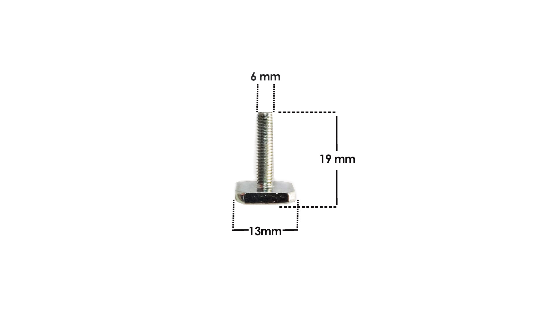 ΣΥΣΤΗΜΑ ΔΕΣΗΣ T-SCREW 13mm ΓΙΑ ΜΠΑΡΕΣ BRIO MENABO (T-STYLE)