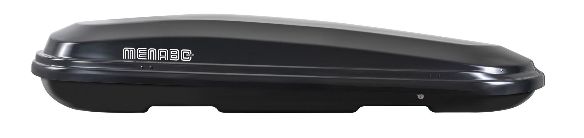 Μπαγκαζιέρα Οροφής MENABO Diamond Duo 500L (Μαύρο Γυαλιστερό)