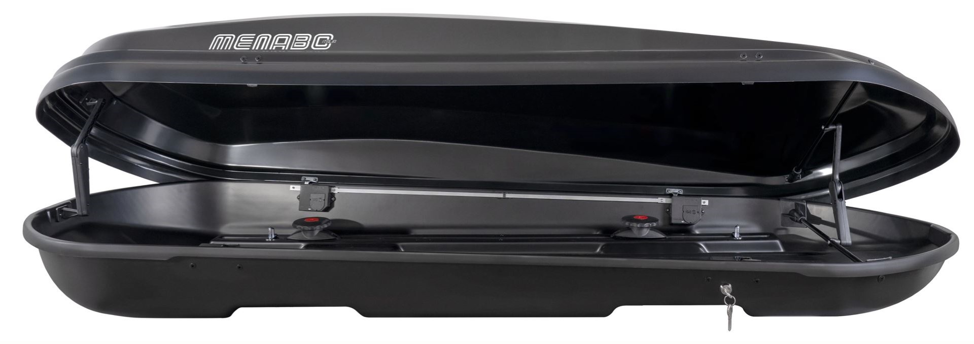 Μπαγκαζιέρα Οροφής MENABO Diamond Duo 500L (Μαύρο Γυαλιστερό)