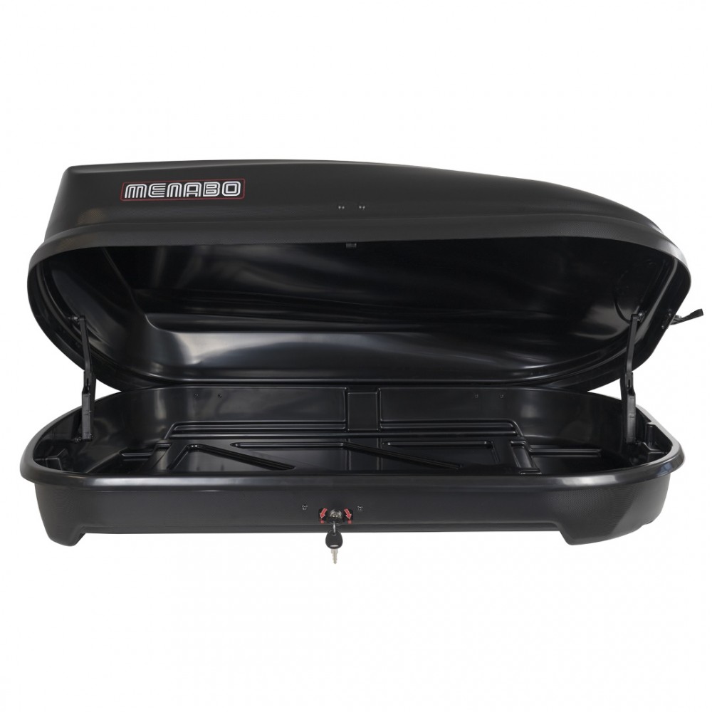 Μπαγκαζιέρα Οροφής MENABO Quasar Dark 320Lt (Μαύρο Ματ - Carbon)